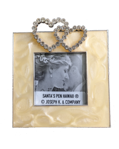 ROM165 3.5" DOUBLE HEARTS FRAME