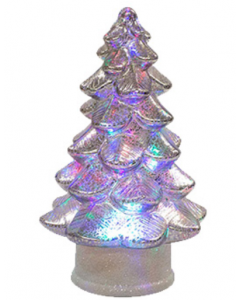 ROM176 12.25" LED LRG LEAF LK TREE TRI COLR
