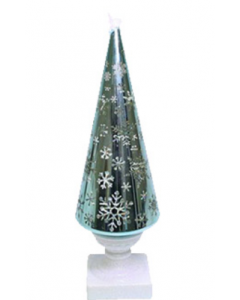 ROM178 13.5 LED XMAS TREE SWIRL DOME