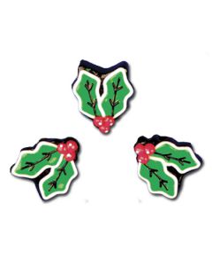 ST305: HOLLY STOCKING CHARM