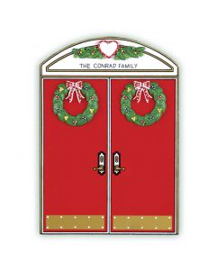 WA405: CHRISTMAS DOUBLE DOOR